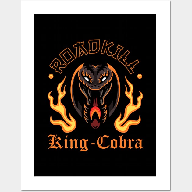 King of Cobra Wall Art by baroeki